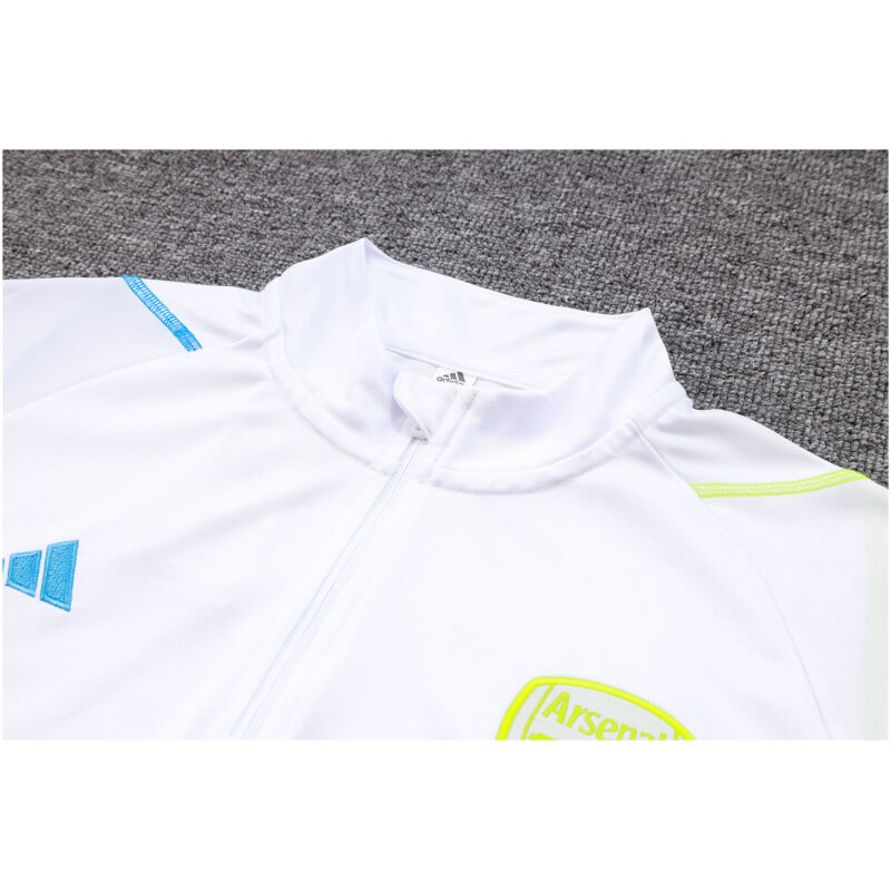 Mens Arsenal Training Suit White 2023/24