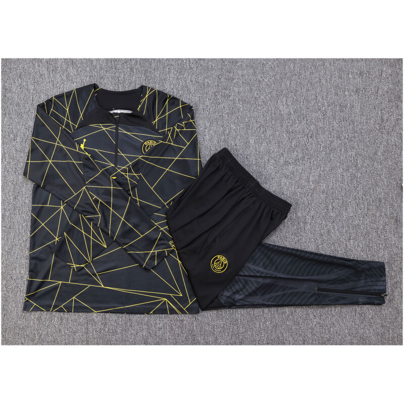 Kids PSG x JordansTraining Suit Black 2023/24