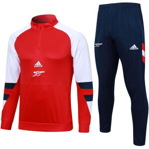 Mens Arsenal Training Suit Red 2023/24