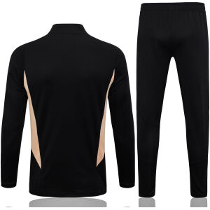 Mens Real Madrid Training Suit Black 2023/24