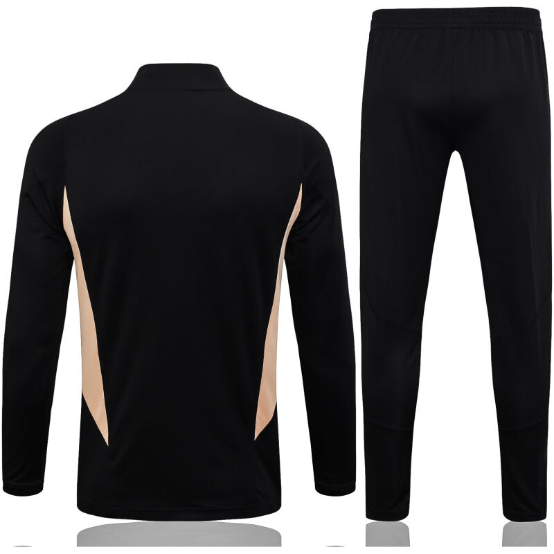 Mens Real Madrid Training Suit Black 2023/24