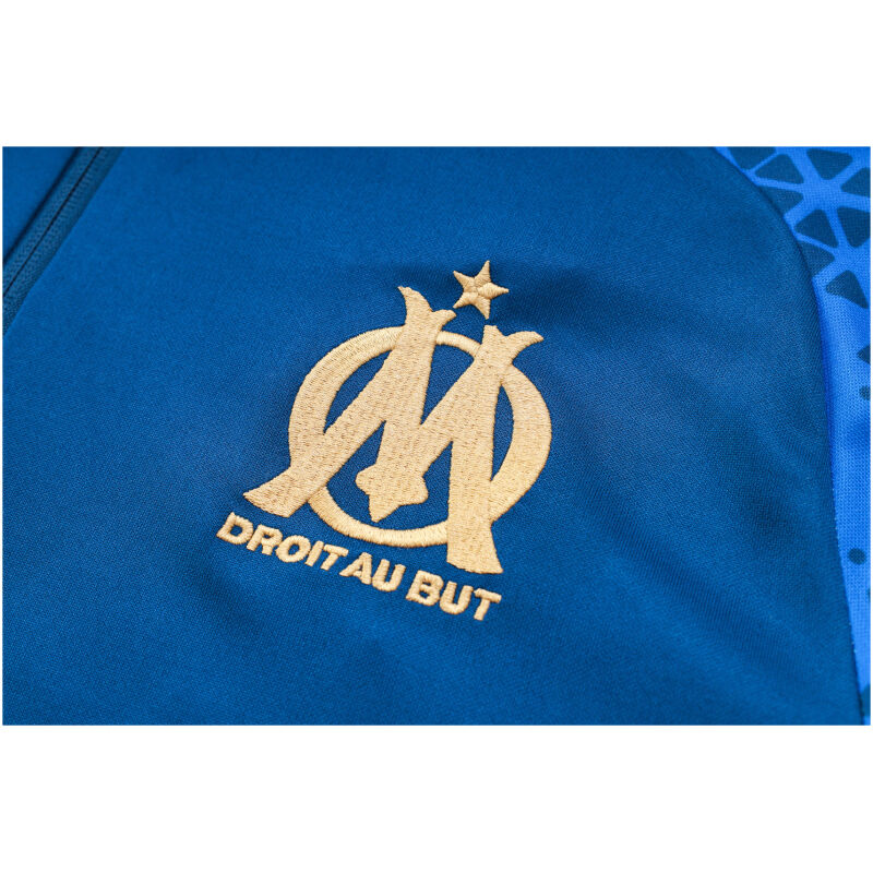 Mens Olympique Marseille Training Suit Blue 2023/24