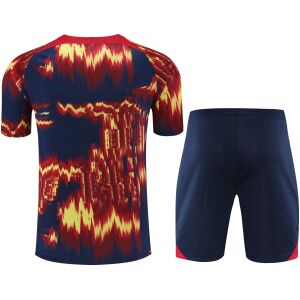 Mens RB Leipzig Short Training Suit Flames 2023/24