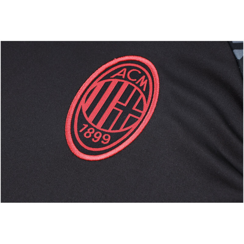 Mens AC Milan Training Suit Black 2023/24