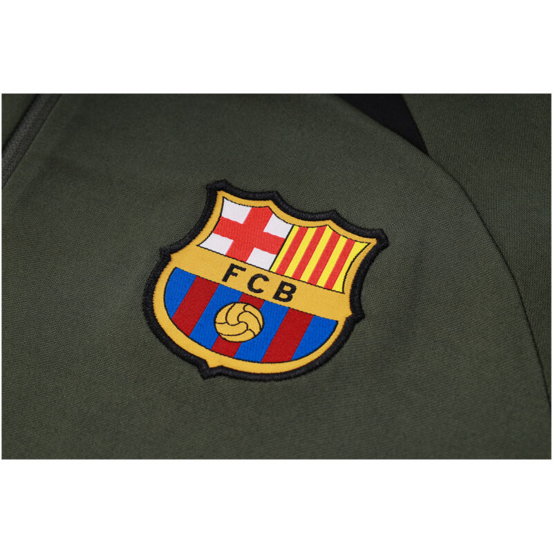 Mens Barcelona Training Suit Dark Green 2023/24
