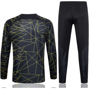 Mens PSG x Jordans Training Suit Black II 2023/24