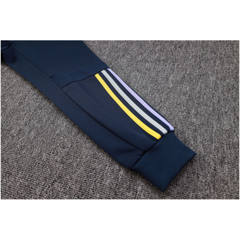 Mens Real Madrid Jacket + Pants Training Suit Royal 2023/24