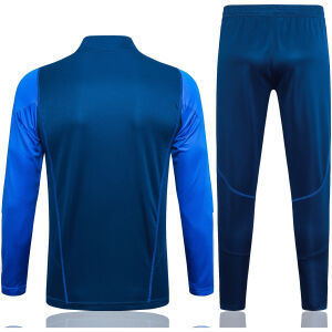 Mens Manchester United Training Suit Blue 2023/24