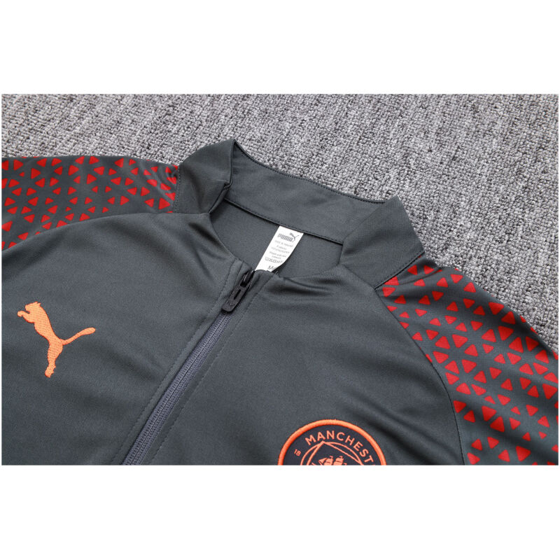 Mens Manchester City Training Suit Grey 2023/24