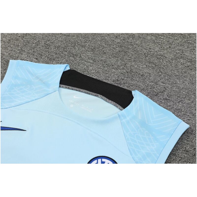 Herren Inter Mailand Singlet Anzug Hellblau 2023/24