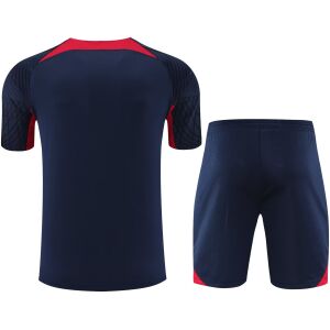 Mens RB Leipzig Short Training Suit Royal Blue 2023/24