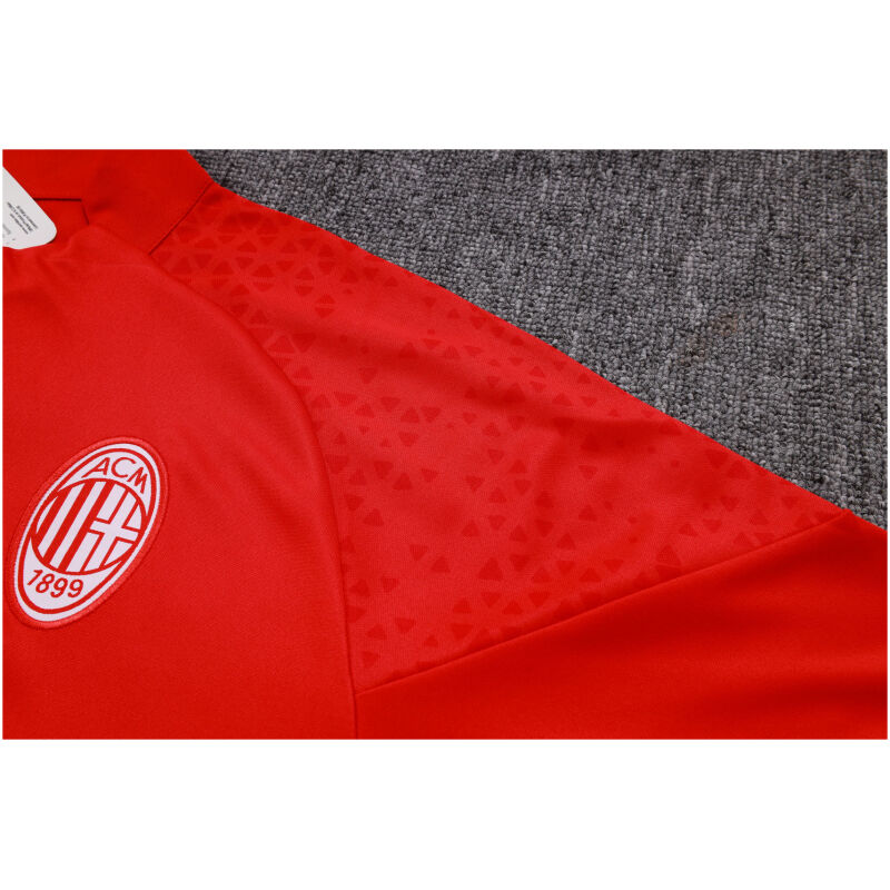Mens AC Milan Training Suit Red 2023/24