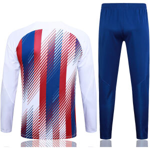 Mens Barcelona Training Suit White 2023/24