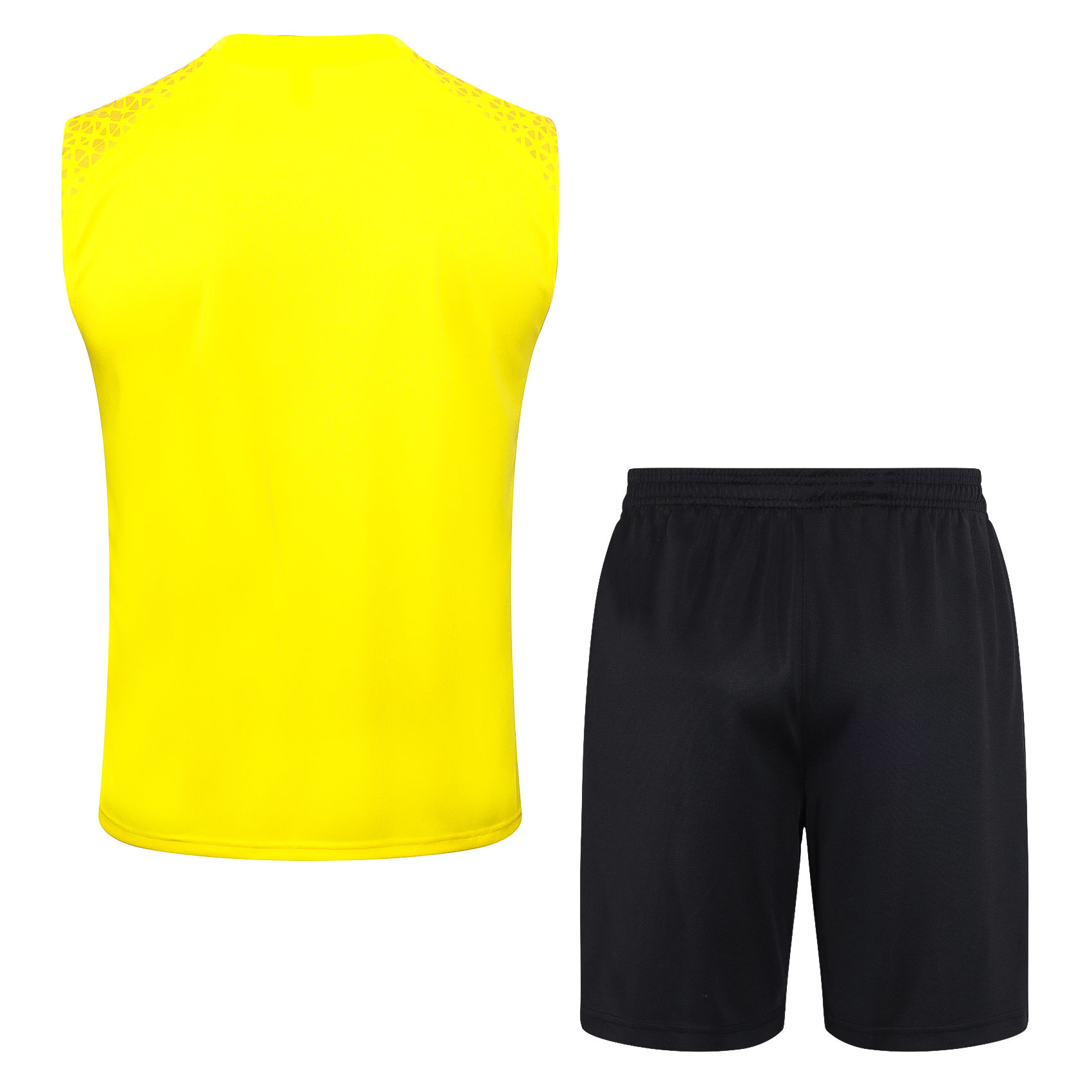 Mens Borussia Dortmund Singlet Suit Yellow 2023/24