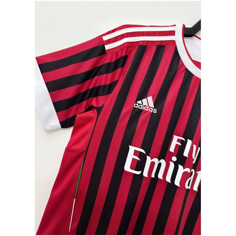 Mens AC Milan Retro Home Jersey 2011/12
