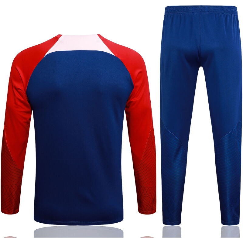 Mens Atletico Madrid Training Suit Blue 2023/24