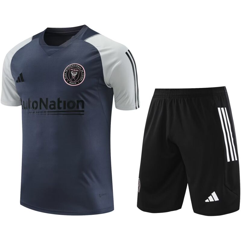 Mens Inter Miami C.F. Short Training Suit Dark Grey 2023/24