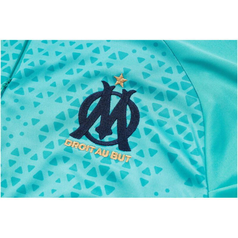 Mens Olympique Marseille Training Suit Green Diamonds 2023/24