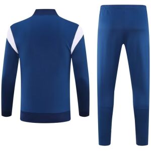 Mens Manchester City Jacket + Pants Training Suit Blue 2023/24