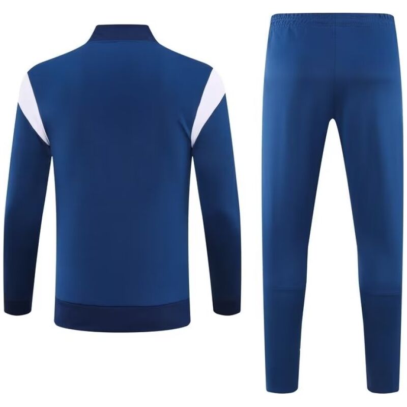 Mens Manchester City Jacket + Pants Training Suit Blue 2023/24