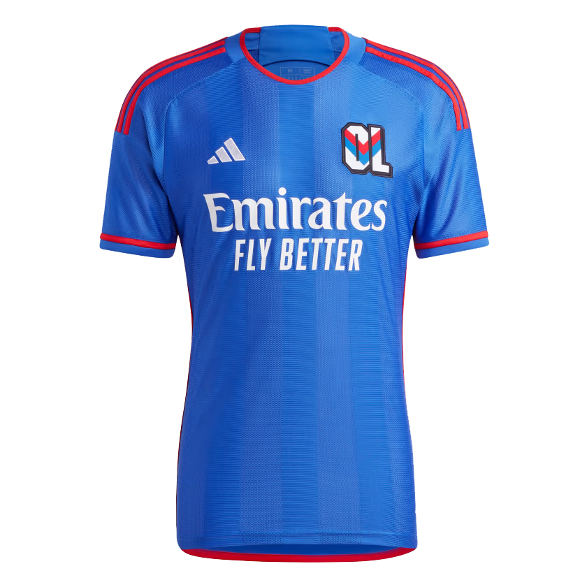 Mens Olympique Lyonnais Away Jersey 2023/24