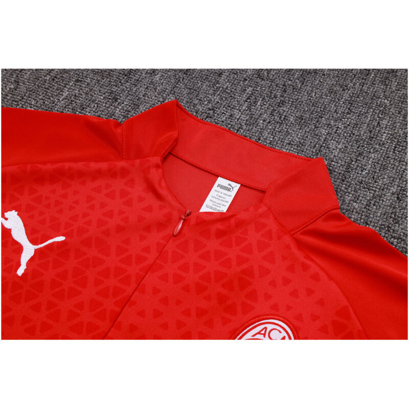 Mens AC Milan Training Suit Red Pattern 2023/24