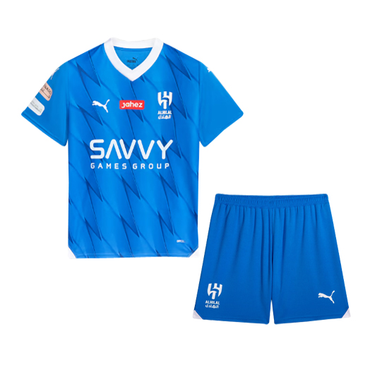 Kids Al-Hilal Home Jersey 2023/24