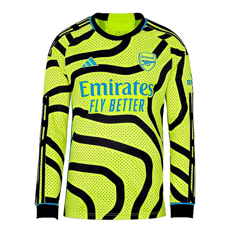 Mens Arsenal Away Jersey Long Sleeve 2023/24