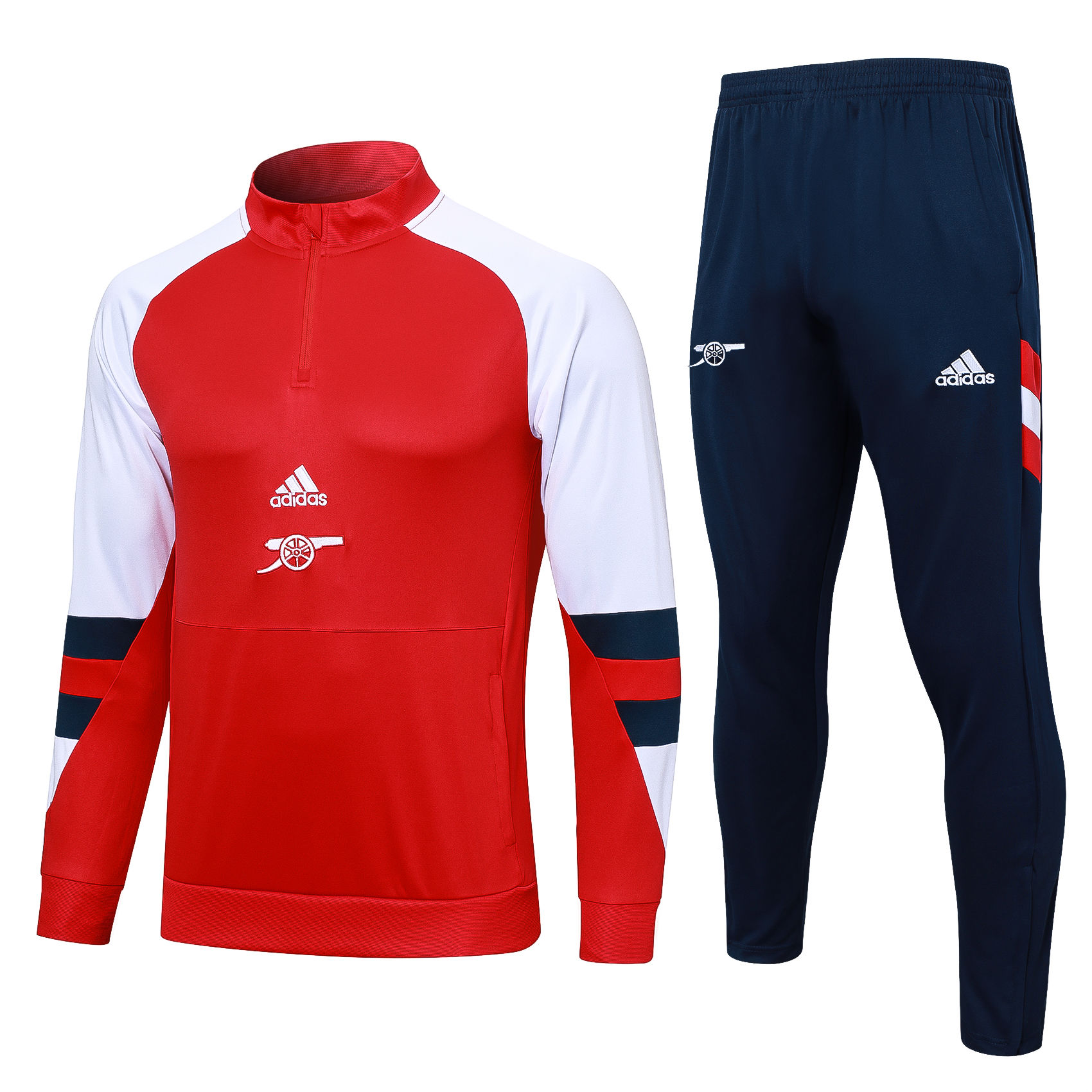 Mens Arsenal Training Suit Red 2023/24