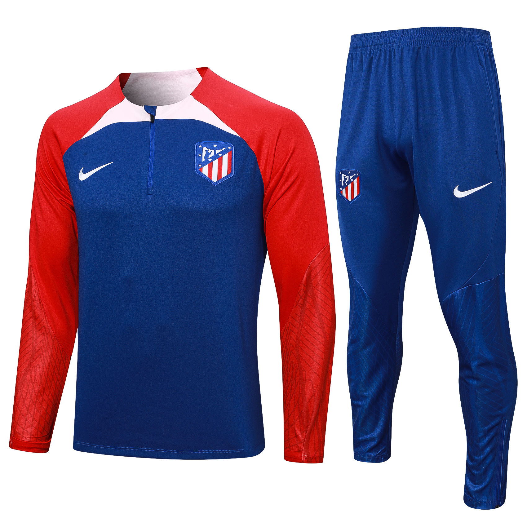 Männer Trainingsanzug von Atletico Madrid Blau 2023/24