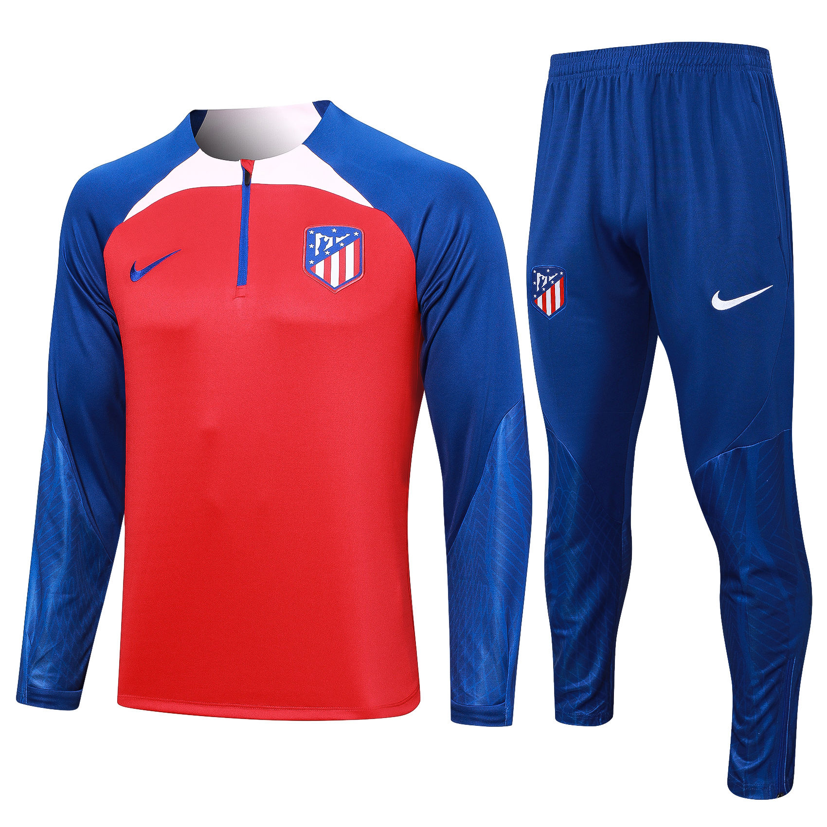 Mens Atletico Madrid Training Suit Red 2023/24