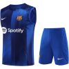 Mens Barcelona Singlet Suit Blue 2023/24