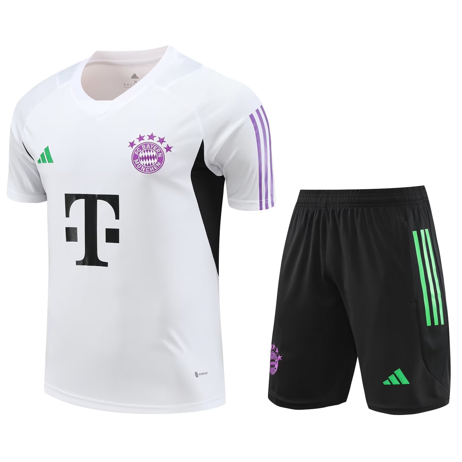Mens Bayern Munich Short Training Suit White 2023/24
