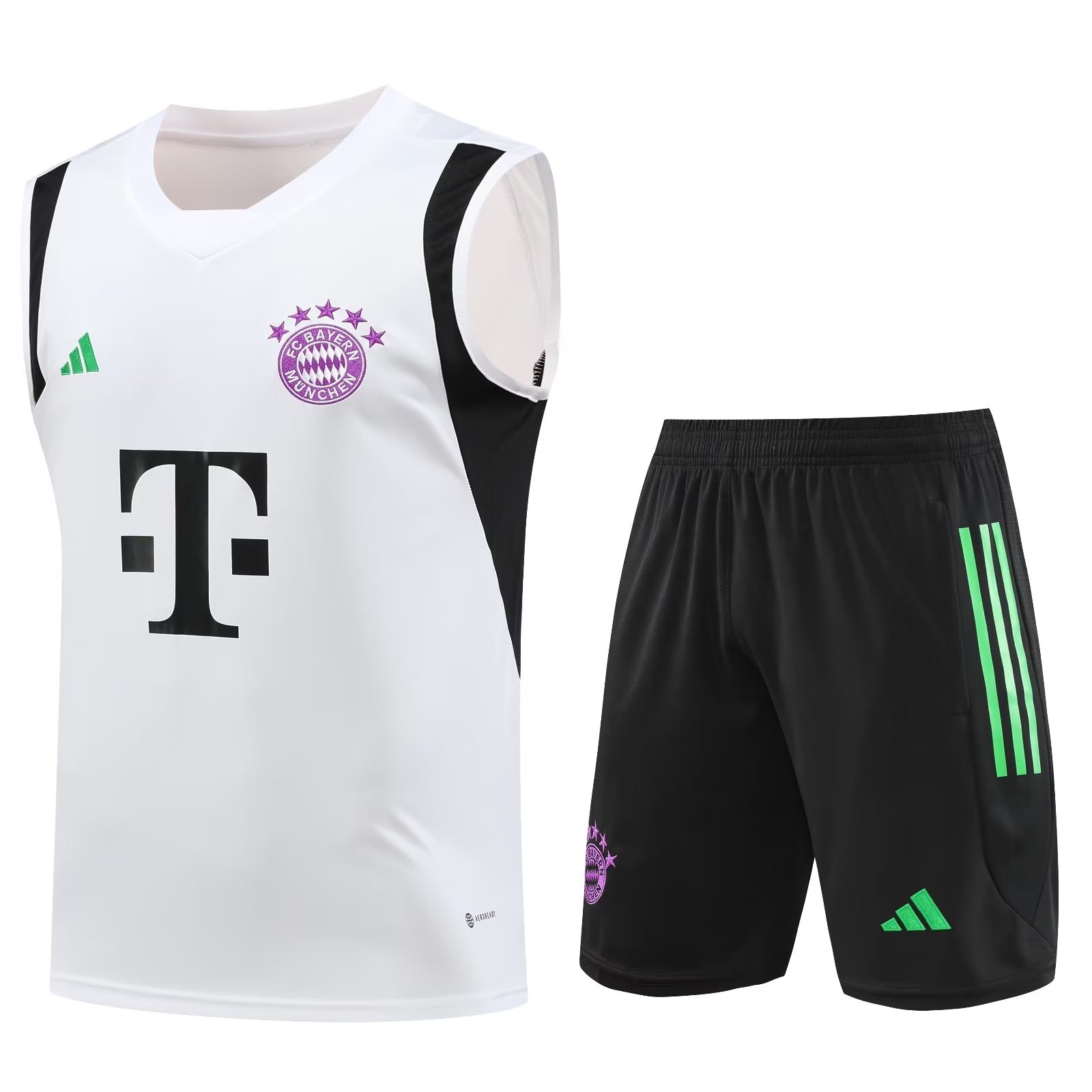 Mens Bayern Munich Singlet Suit White 2023/24