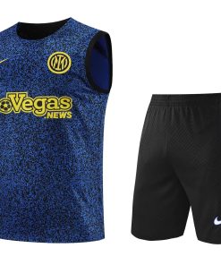 Mens Inter Milan Singlet Suit Royal Blue 2023/24