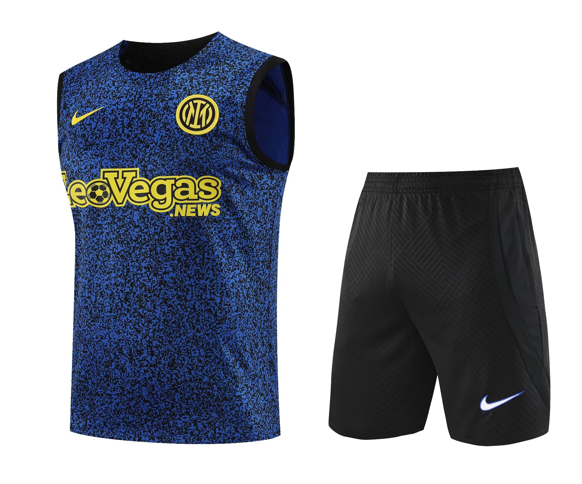 Mens Inter Milan Singlet Suit Royal Blue 2023/24