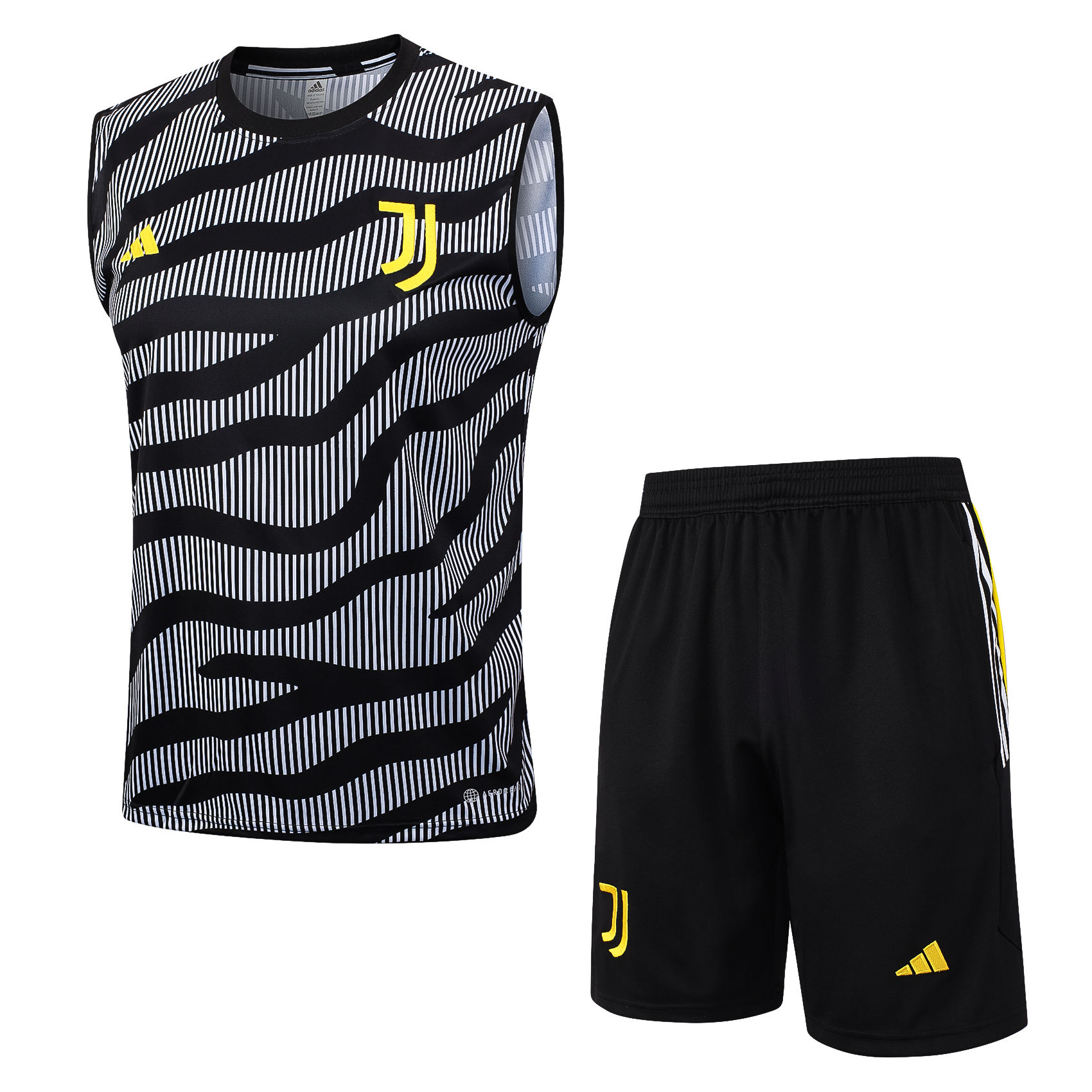 Mens Juventus Singlet Suit Grey – Black 2023/24