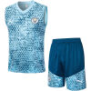 Mens Manchester City Singlet Suit Light - Blue 2023/24