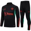 Mens Manchester United Training Suit Black 2023/24