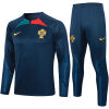 Mens Portugal Training Suit Royal Blue 2023/24