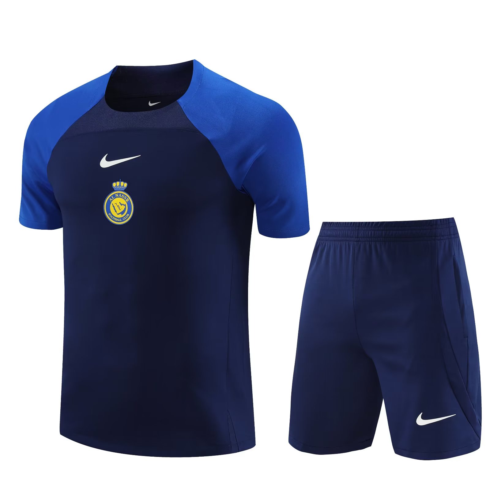 Mens Riyadh Al-Nassr Short Training Suit Blue 2023/24