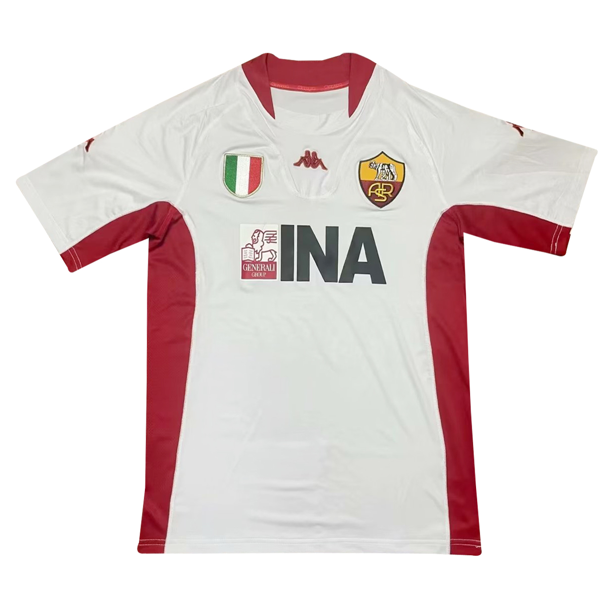 Mens Roma Retro Home Jersey 2001/02