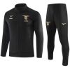 Mens S.S. Lazio Jacket + Pants Training Suit Black 2023/24