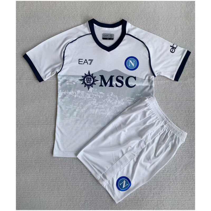 Kids Napoli Away Jersey 2023/24