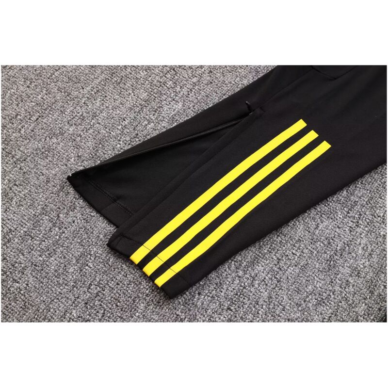 Mens Olympique Lyonnais Training Suit Black 2023/24