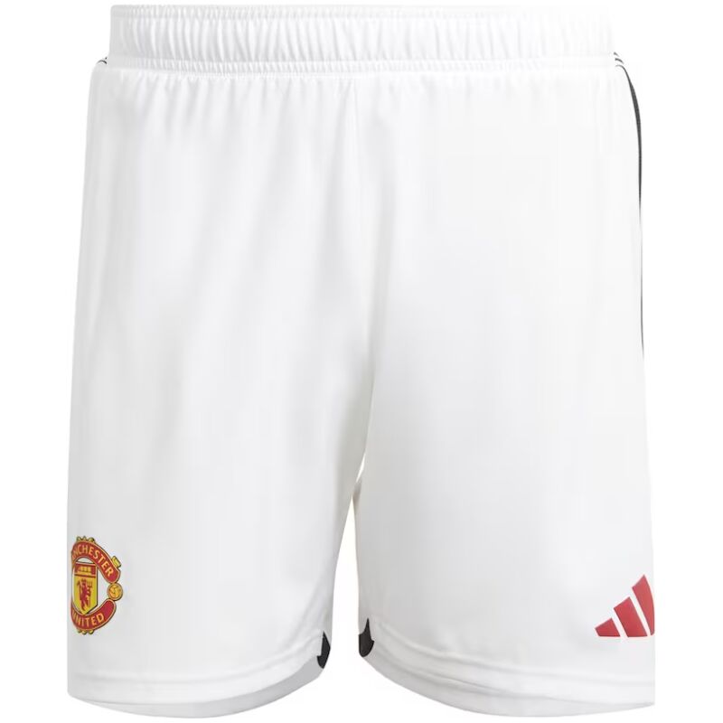 Mens Manchester United Home Authentic White Shorts 2023/24 – Match