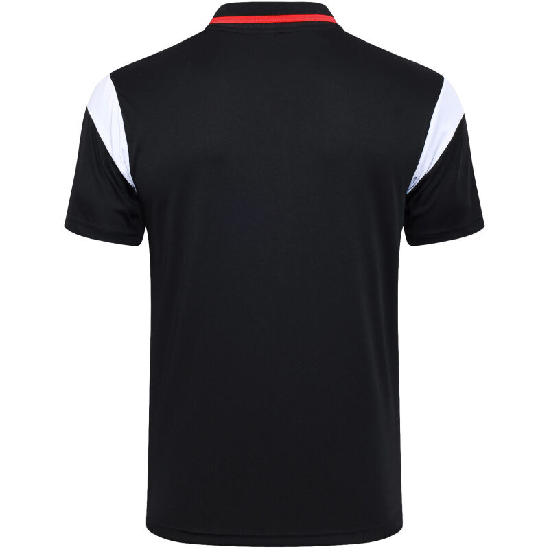 Mens AC Milan Polo Shirt Black III 2023/24