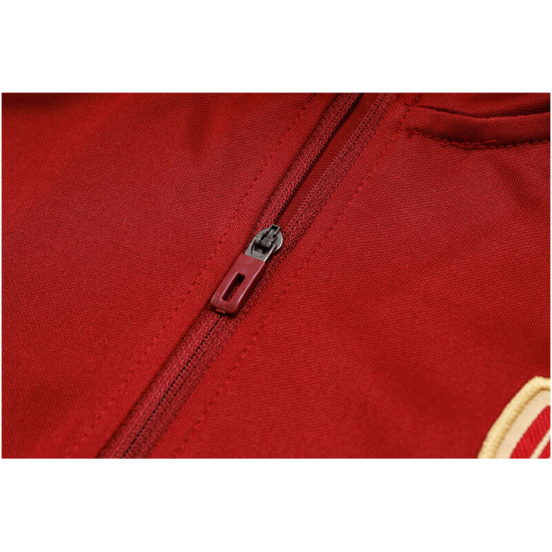 Mens Arsenal Training Suit Wine 2023/24