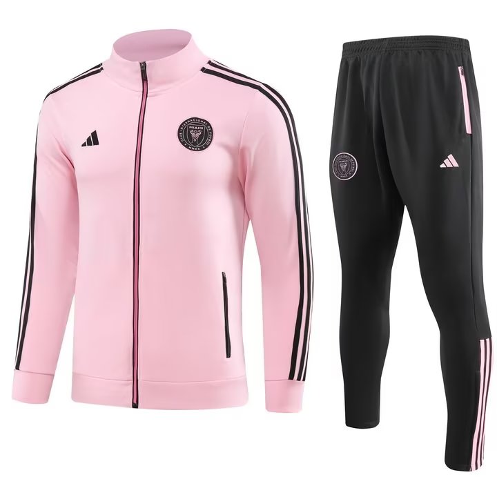 Mens Inter Miami C.F. Jacket + Pants Training Suit Pink 2023/24