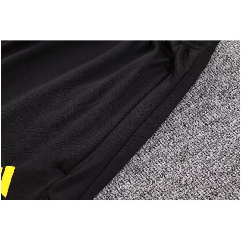 Mens Olympique Lyonnais Training Suit Black 2023/24
